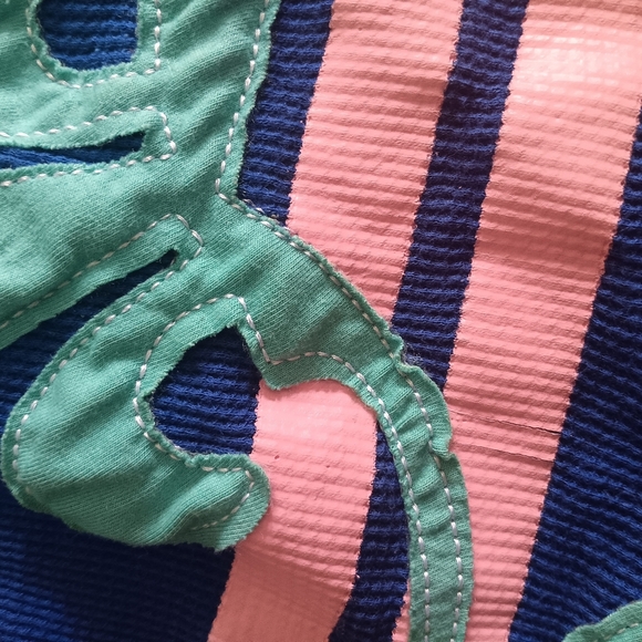 Victoria’s Secret Pink Love Pink 86 Graphic Blue Cotton Tote Bag Y2K - Picture 6 of 10